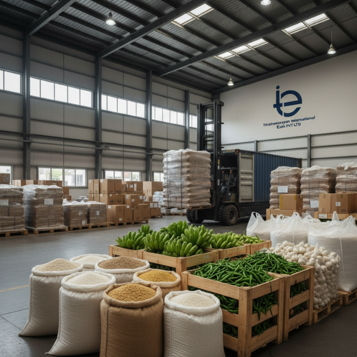 Fresh Garlic, Banana, Green Chilli, Dal, Rice Exporter - TiExim